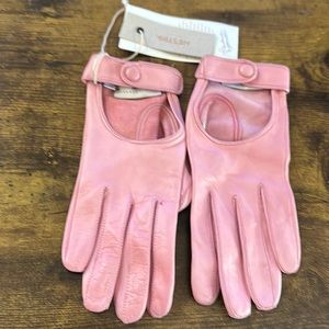 hestra high-end w’s leather driving gloves, sz 7 (not avail. in US) !!!